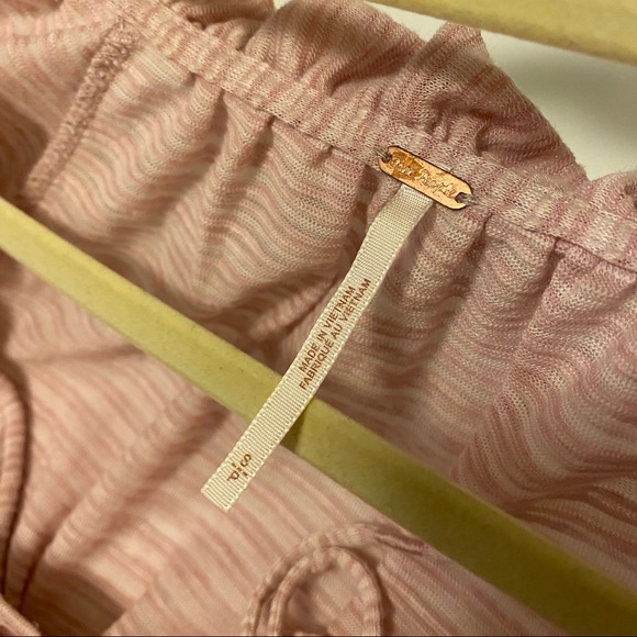 Free People Dorothy Pink Cropped Top size Small - Picture 8 of 8
